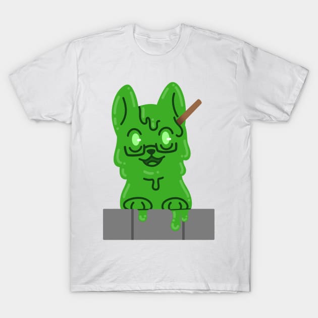 Slimecicle Cat T-Shirt by Hero75